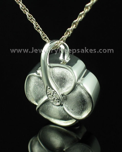 Jewelry Urn Blossom - Sterling Silver - Engravable