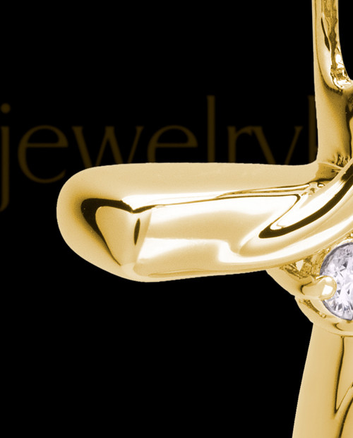 Personalized Gold Plated Cross Urn Pendant For Ashes With Engraving