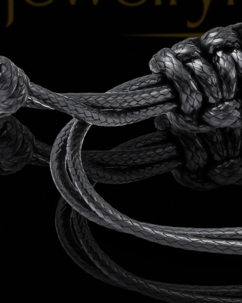 Black Plated over Stainless By My Side Bracelet Keepsake Jewelry