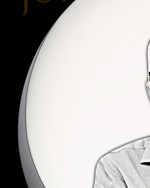 Photo Engraved Thick Round Pendant Stainless Steel