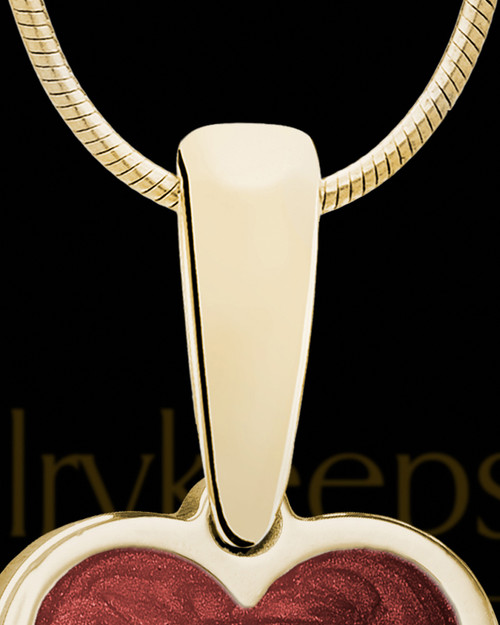 Sweet Heart Gold Ash Jewelry