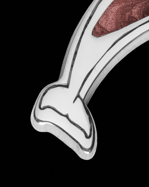 Dainty Dolphin Silver with Berry Ash Jewelry