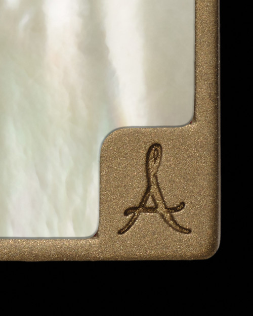 Abbey Rectangle Bronze Finish Ash Jewelry