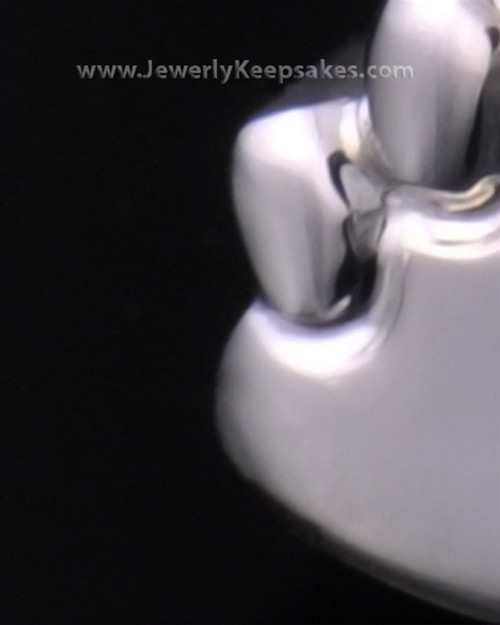 Pet Memorial Jewelry Sterling Silver Paw