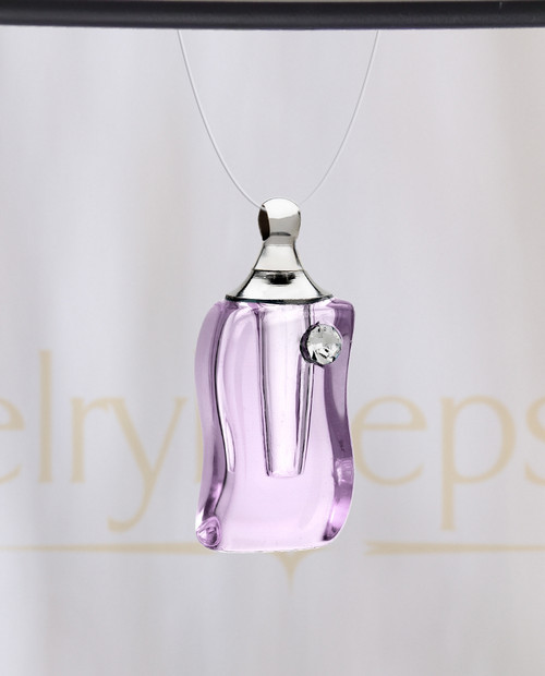 Lavender Bliss Glass Reflection Pendant