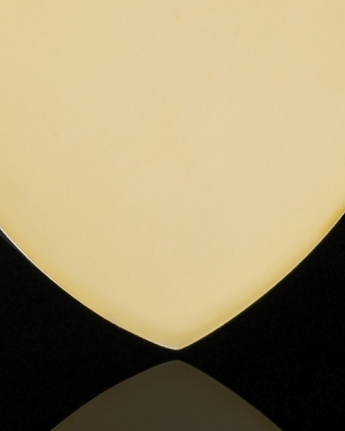 Gold Stainless Enamored Heart Memorial Jewelry