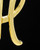 Gold Plated "H" Keepsake Jewelry
