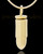 Gold Plated Cremation Bullet Keepsake Jewelry