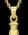 Memorial Locket 14k Gold Divinity Keepsake