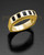 Men's 14k Gold Efficient Cremation Ring