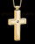 Gold Men's Truthful Cross Urn Jewelry