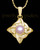 Gold Plated Beholden Cremation Necklace