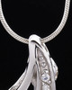 Sterling Silver Treasures of the Heart Cremation Urn Pendant