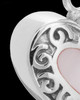 Sterling Silver Blushing Heart Urn Keepsake