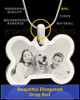 Photo Engraved Bone Pet Pendant Silver Plated