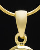 Gold Plated "E" Keepsake Jewelry