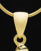 Gold Plated "K" Keepsake Jewelry