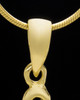 Gold Plated "N" Keepsake Jewelry
