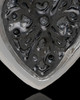 Silver Plated Lattice Heart Keepsake Jewelry