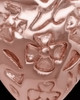 Rose Gold Plated Spooled Heart Keepsake Jewelry