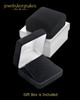 Personalized Engravable Black Plated Ashes Keepsake Bracelet