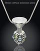 Stainless Steel Millenium Cremation Pendant with Steadfast Charm