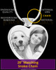 Photo Engraved Heart Stainless Cremation Pet Pendant