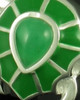 Cremation Jewelry Sterling Silver Emerald Turtle Keepsake