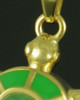 Cremation Jewelry Gold Plated Turtle Keepsake