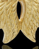 Urn Pendant Gold Plated Angel Wings Keepsake