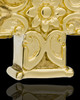 Cremation Locket Gold Plated Elegant Companion Cross Keepsake
