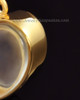 Keepsake Pendant Gold Vermeil Trim Heart