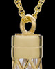 Memorial Necklace Gold Vermeil Adoration