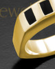 Men's 14k Gold Efficient Cremation Ring