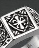 Men's Silver Royalty Cremation Ring