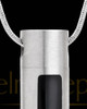 Stainless Steel Necklace Urn Soulful Cylinder - Eternity Collection
