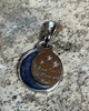 Moon and Back Silver Ash Jewelry