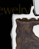 Newbury Rectangle Silver Ash Jewelry