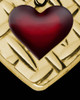 Sierra Heart Gold Plated Ash Jewelry