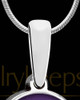 Lovely Initial Silver Ash Jewelry