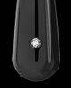 Black Finish Stainless Steel Shoal Creek Cylinder Cremation Pendant