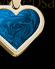 Solid 14K Gold Sublime Heart Ash Jewelry