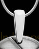 Solid 14K White Gold Tropical Breeze Ash Jewelry