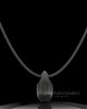 Black Plated Natural Tear Permanently Sealed Jewelry
