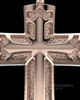 Rose Gold Sterling Permanently Sealed Jewelry Elysian Cross