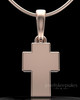 Rose Gold Plated Blessed Cross Permanently Sealed Jewelry