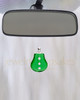 Green Sprinkle Glass Reflection Pendant