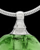 Urn Necklace Green Fall Glass Locket
