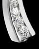 Remembrance Jewelry Cubic Zirconia Filled Solid 14K White Gold Leaf