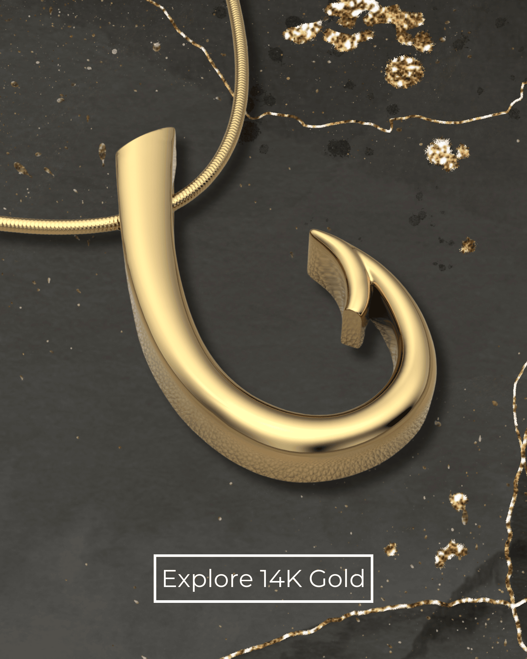 14k Gold Cremation Jewelry